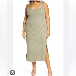 Olive WAYF Sweater Dress 3X NWT